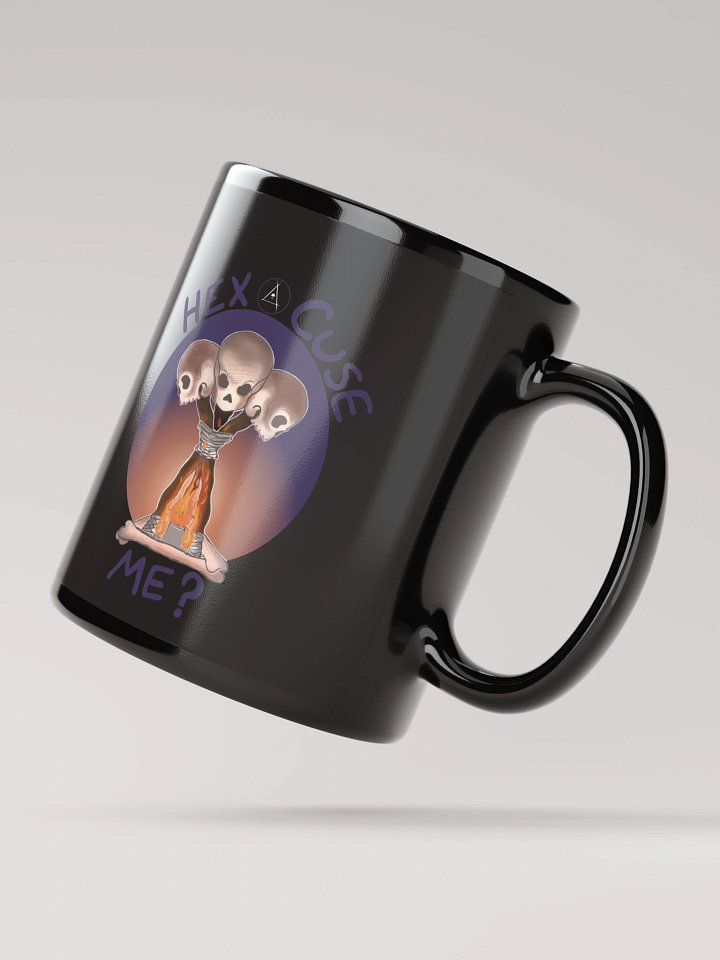 Skull Creature Black Glossy Mug product image (3)
