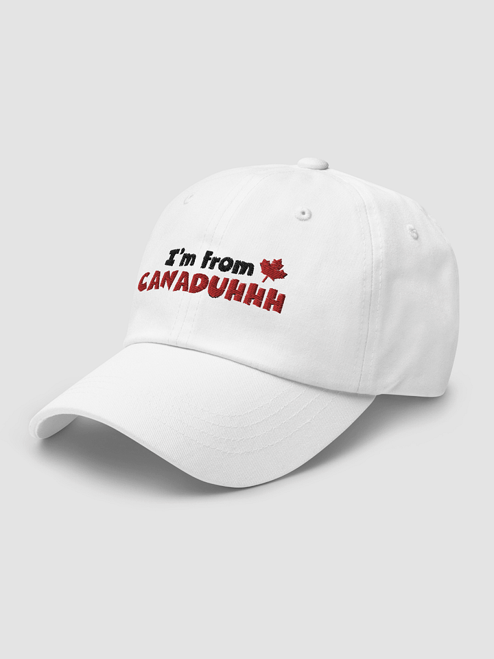 Canaduhhh White Dad Hat product image (2)