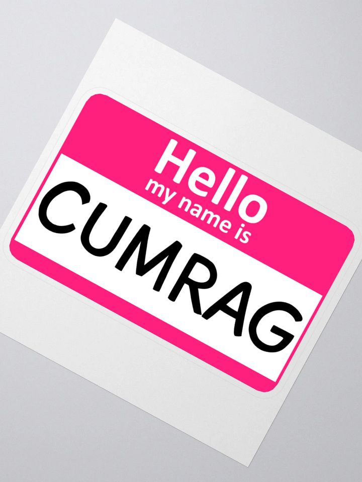 Cumrag Sticker product image (6)