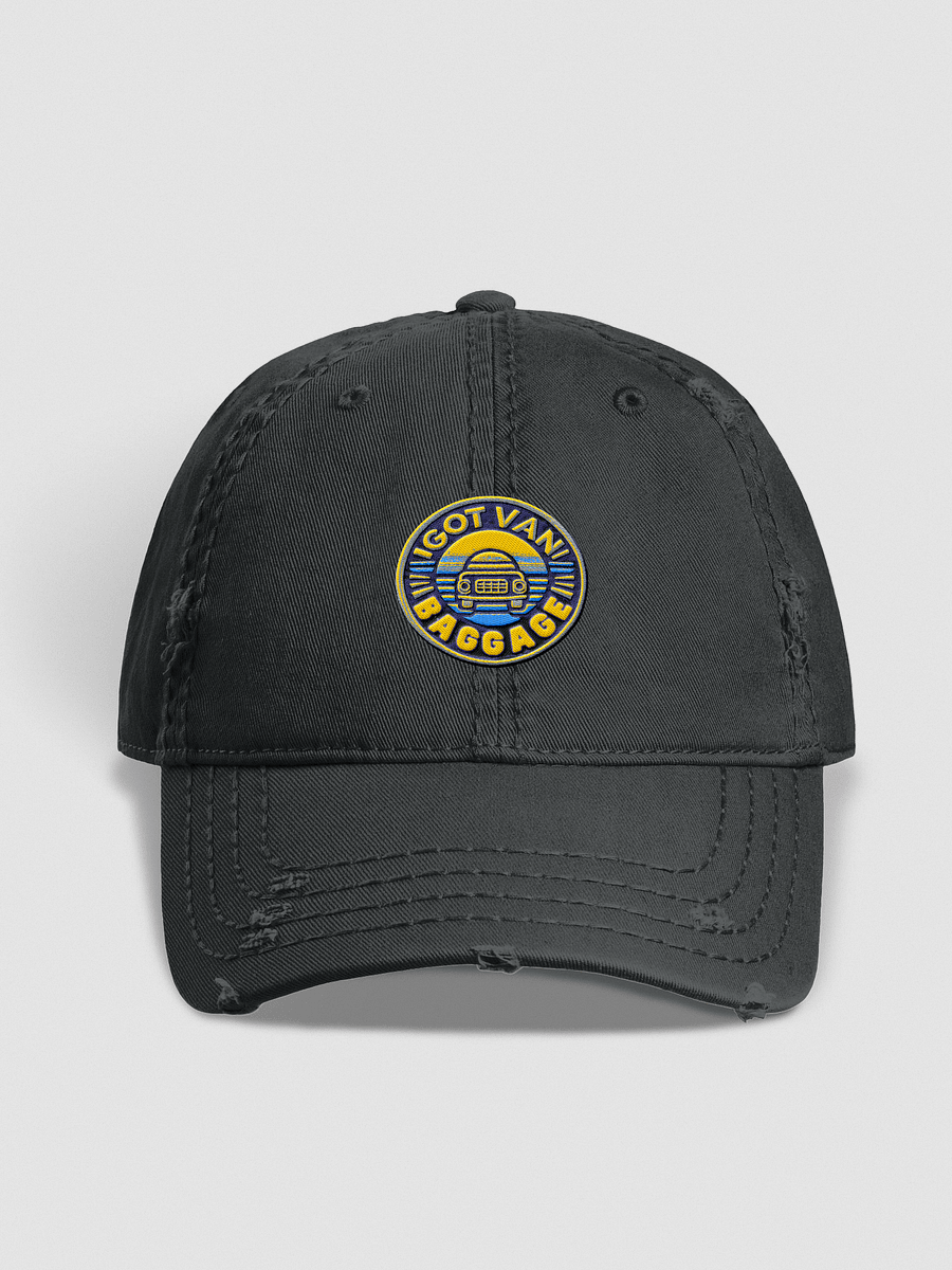 Retro Van Vibes Distressed Dad Hat product image (1)
