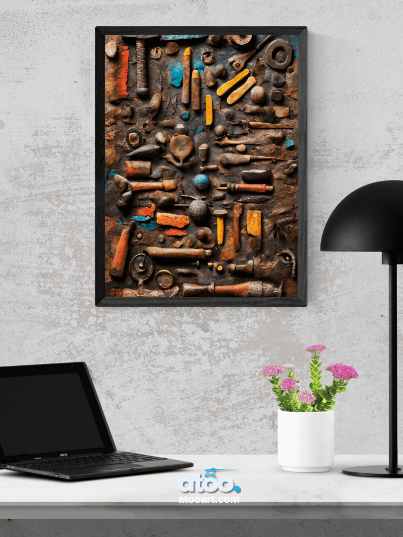 Rusty Metal Wall Art Collection product image (7)
