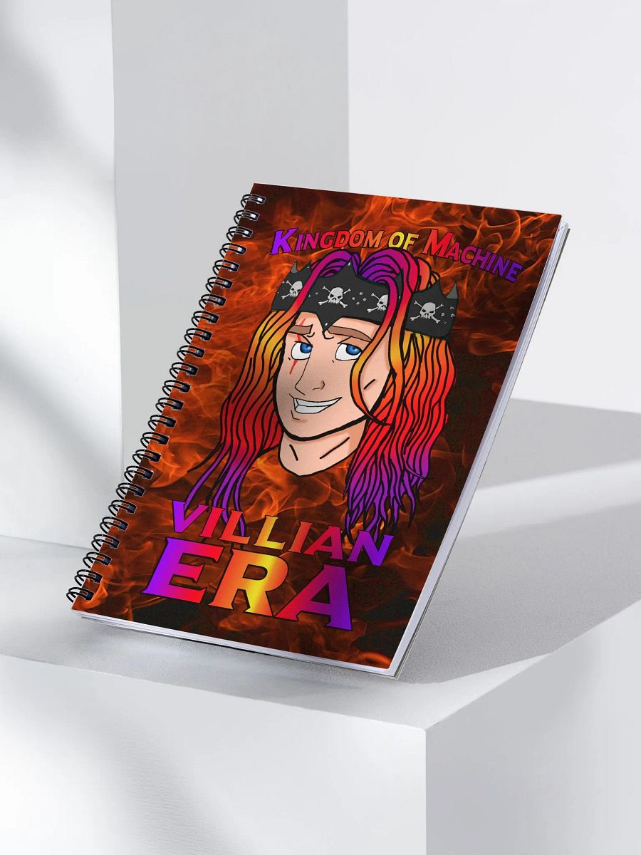 evil king spiral noatbook product image (3)
