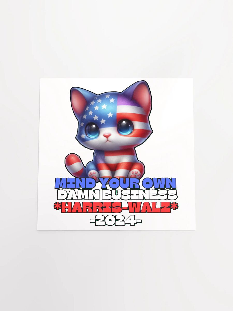 HARRIS-WALZ 2024 MIND YOUR OWN DAMN BUSINESS product image (17)