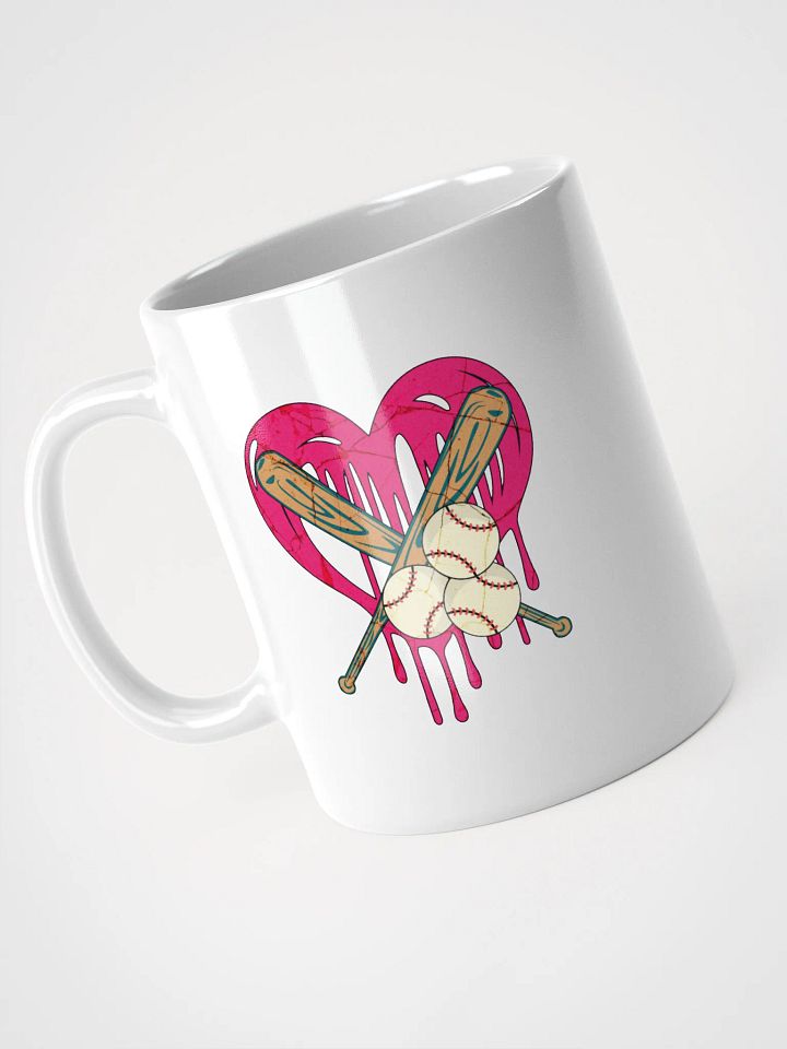 Heart Baseball Sports Fusion Mug product image (2)