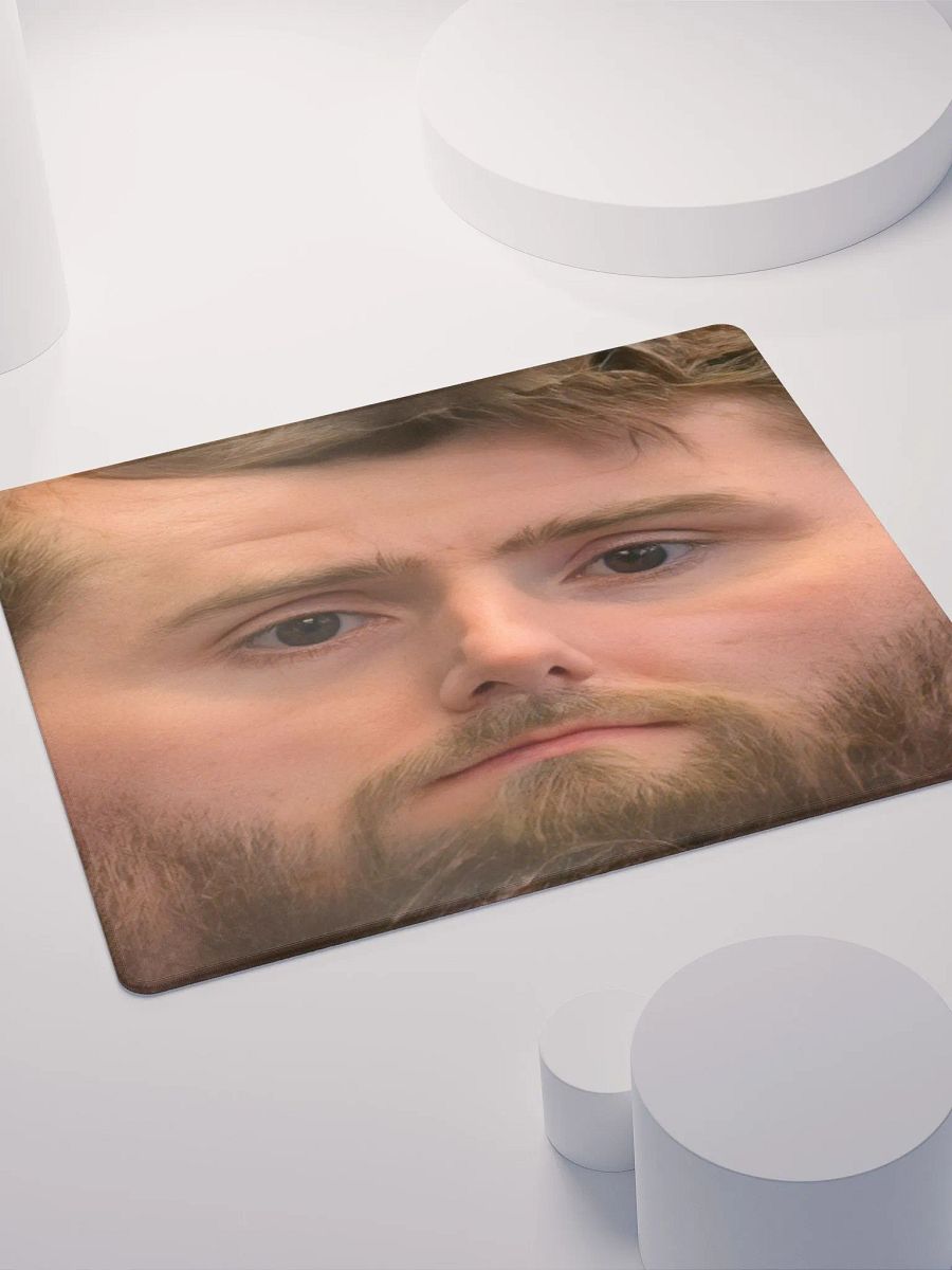 Squished Linus head gaming mousepad product image (4)