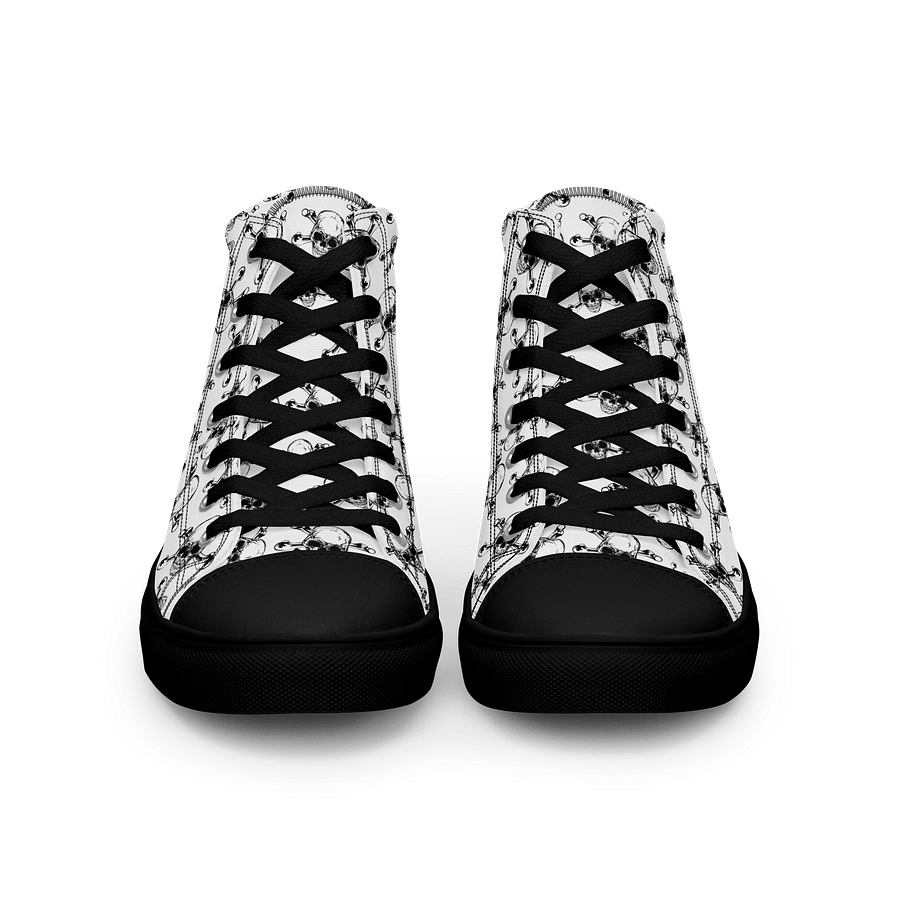 Men's Classic Canvas High Tops SKULL Edition product image (3)