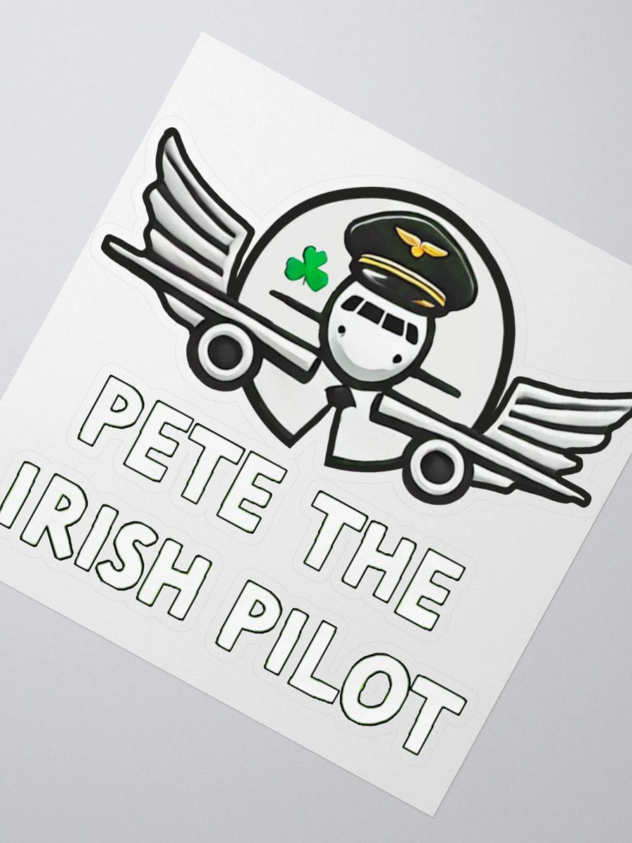 Logo White Stickers product image (2)