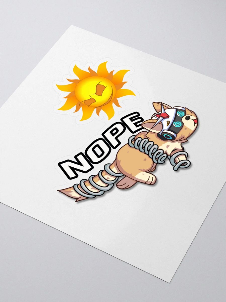 NOPE w/ Sun Sticker product image (3)