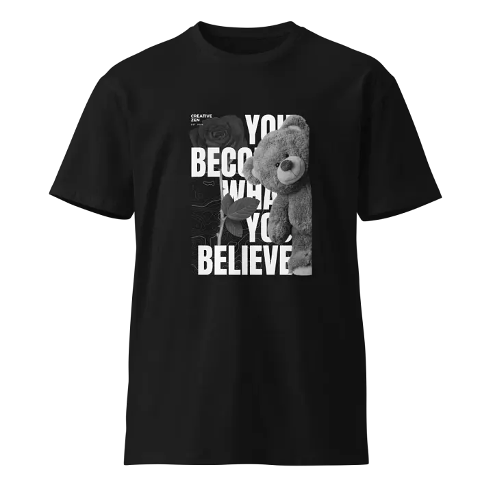 Believe Teddy Rose T-Shirt product image (1)