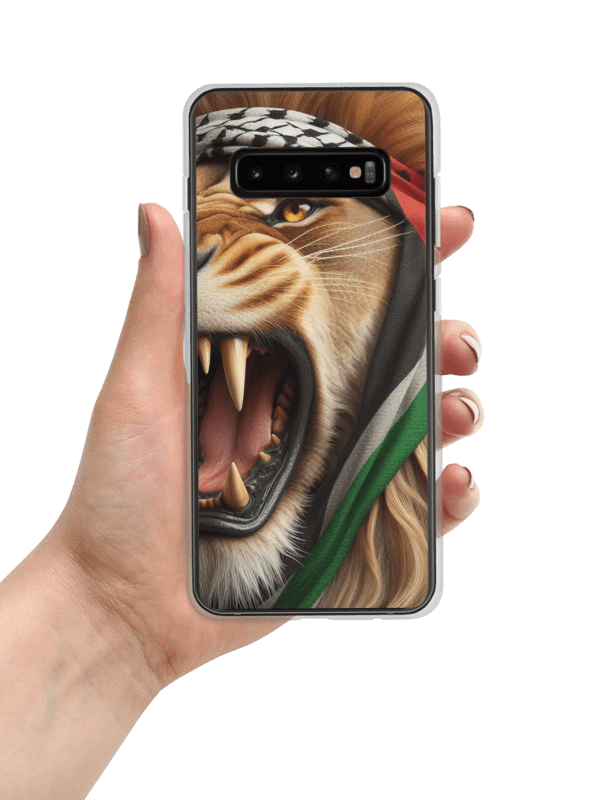 Roaring Lion Headscarf Samsung® Case | AI Design Free Palestina product image (7)