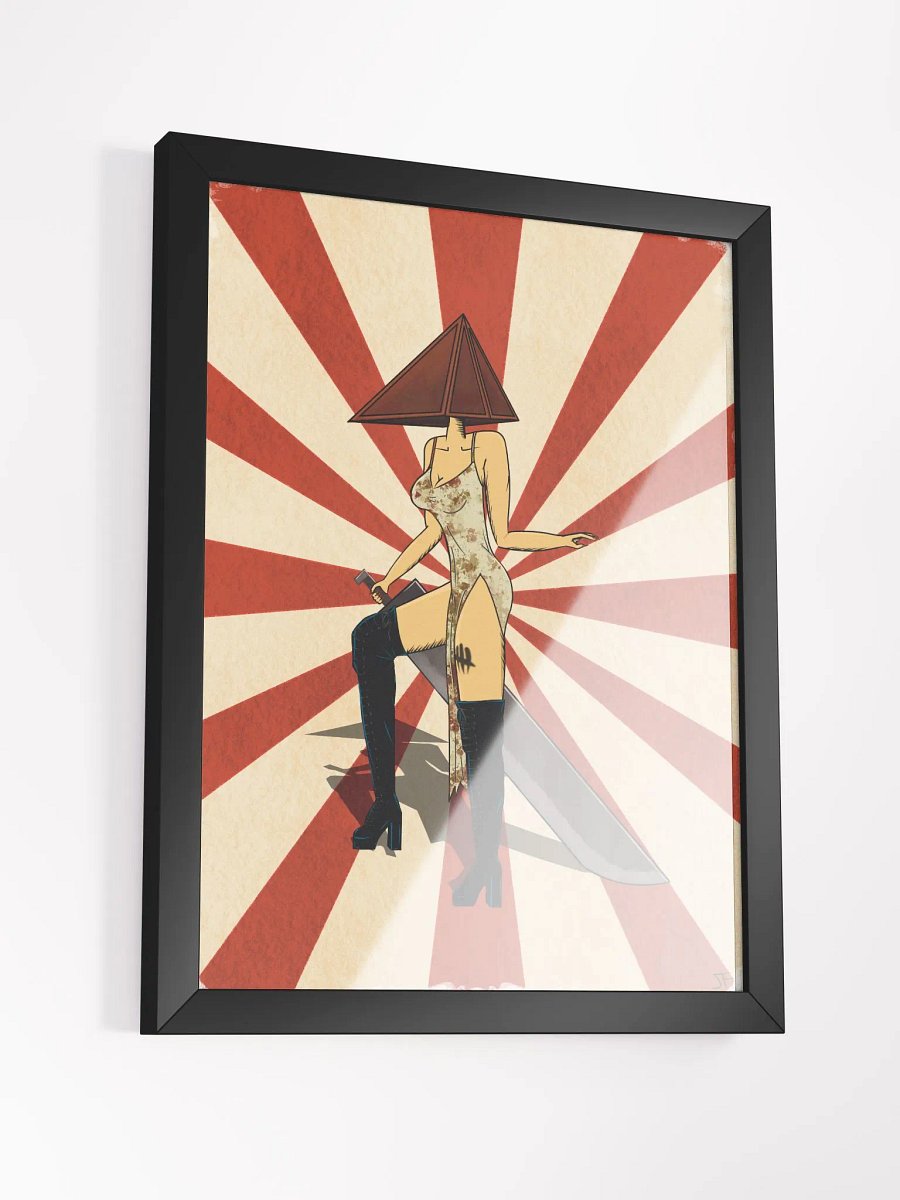 Lady Pyramid Framed Print product image (3)