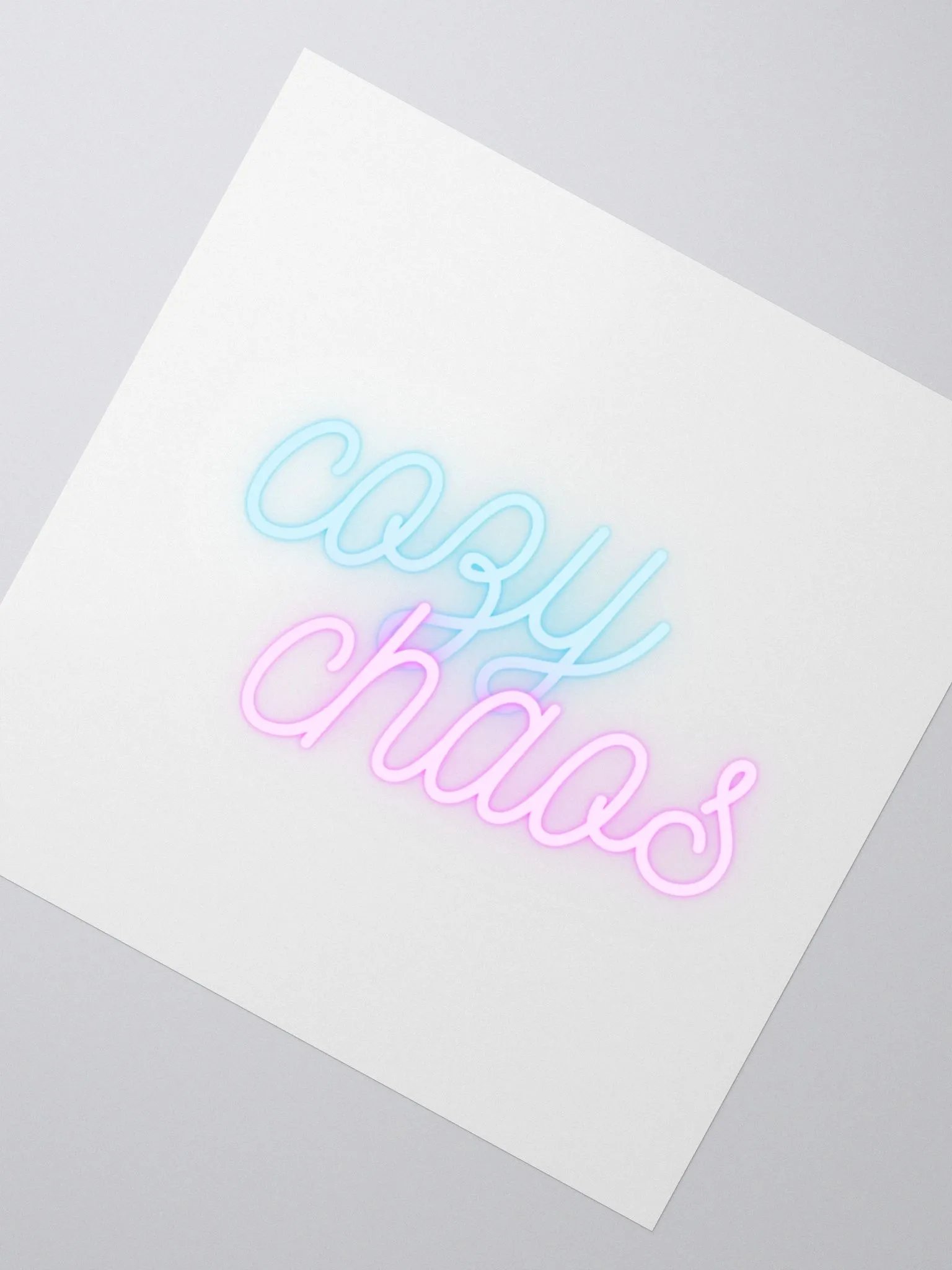 Cozy Chaos Sticker product image (2)