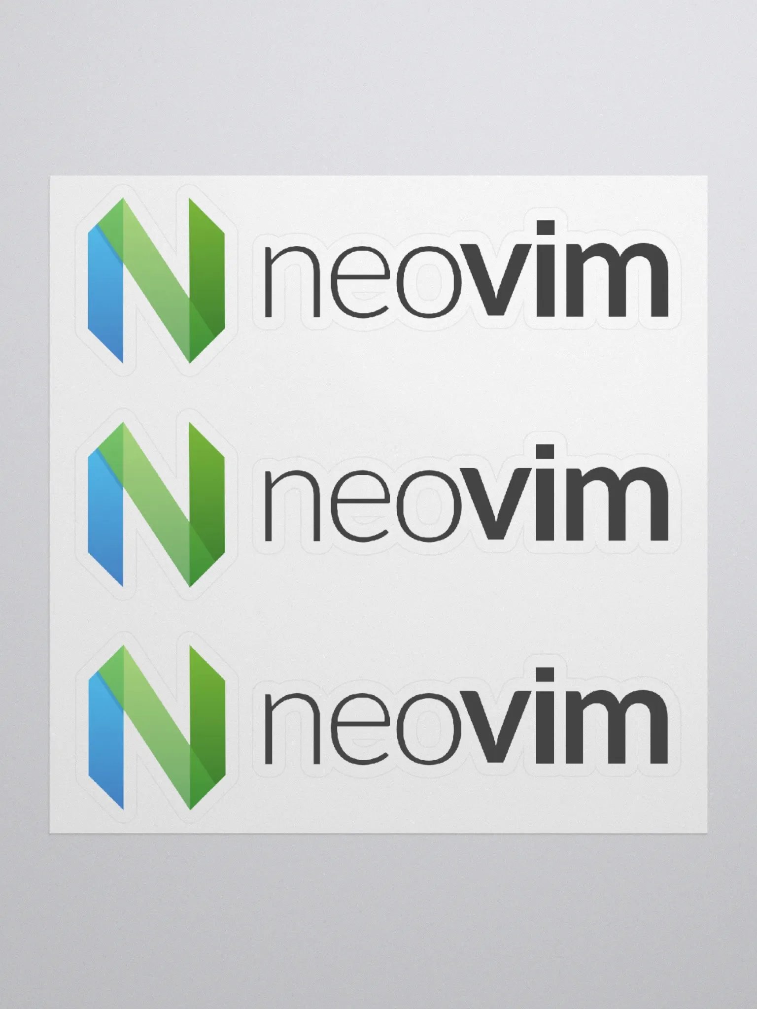 Neovim Stickers product image (1)