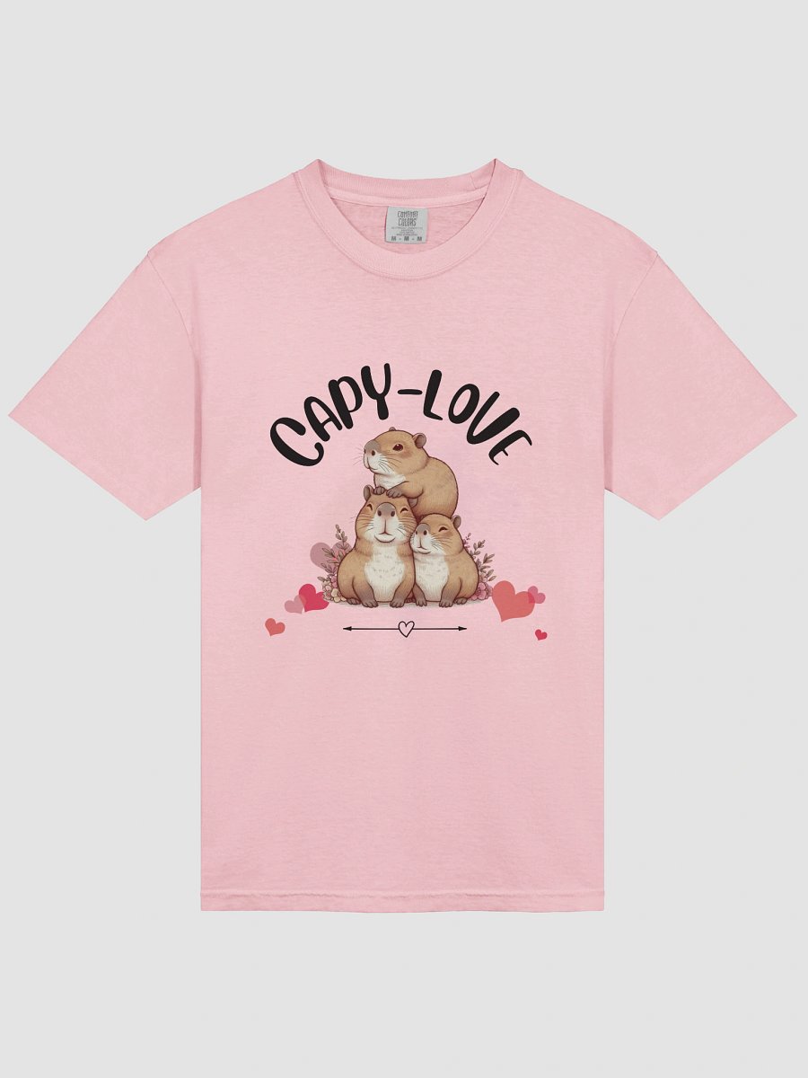 Cute Capybara Love T-Shirt product image (29)