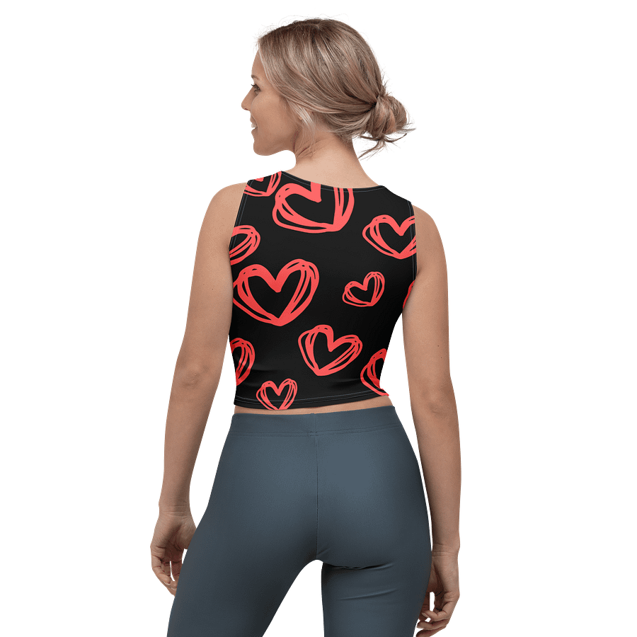 "Wearing My Heart" Crop Tank product image (2)
