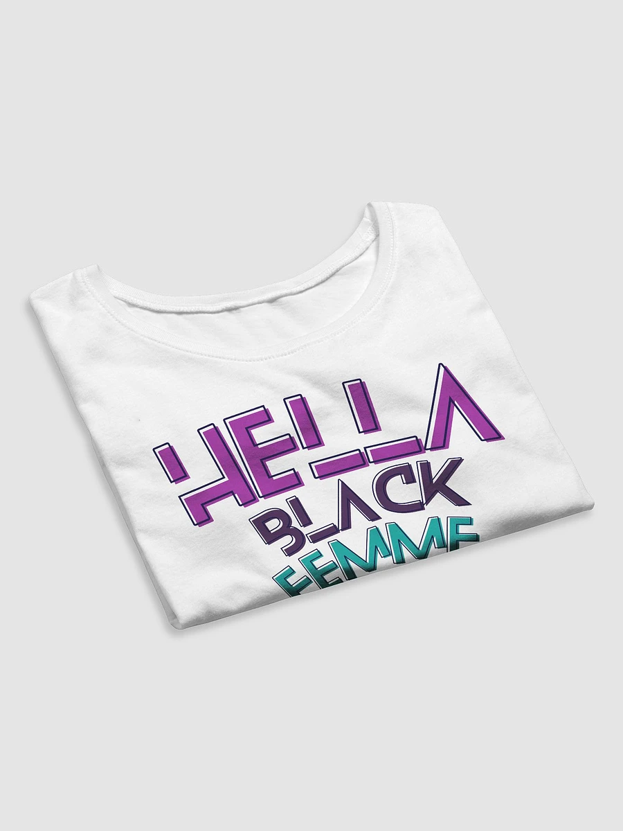 Hella Black Femme Queer Bay Crop Tee product image (7)