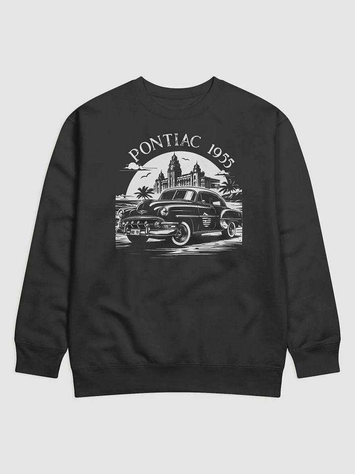 Vintage Pontiac 1955 & Chevrolet 1952 Cuba Premium Sweatshirt product image (1)