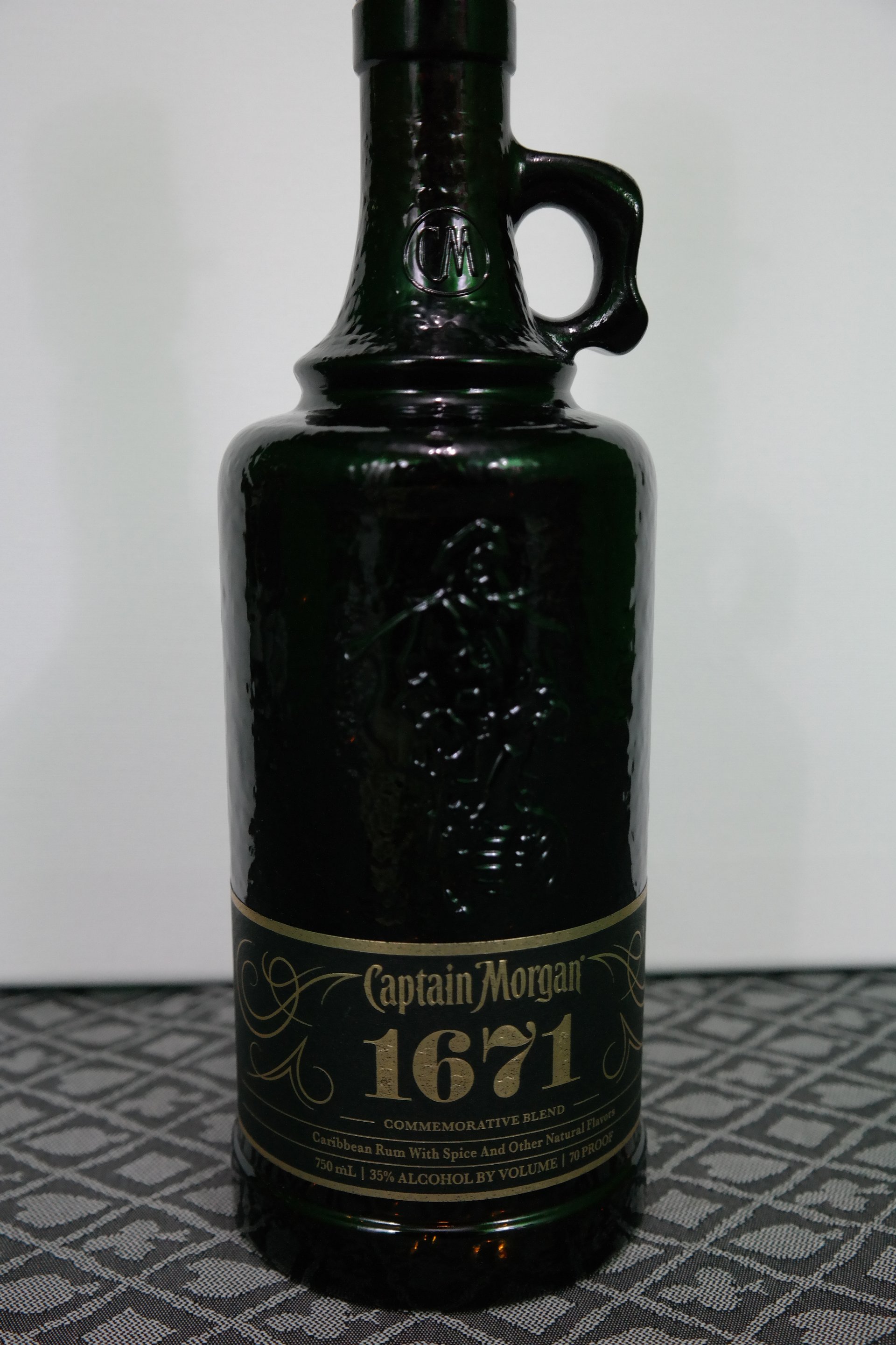 Captain Morgan 1671 Upcycled Bottle Lamp product image (4)
