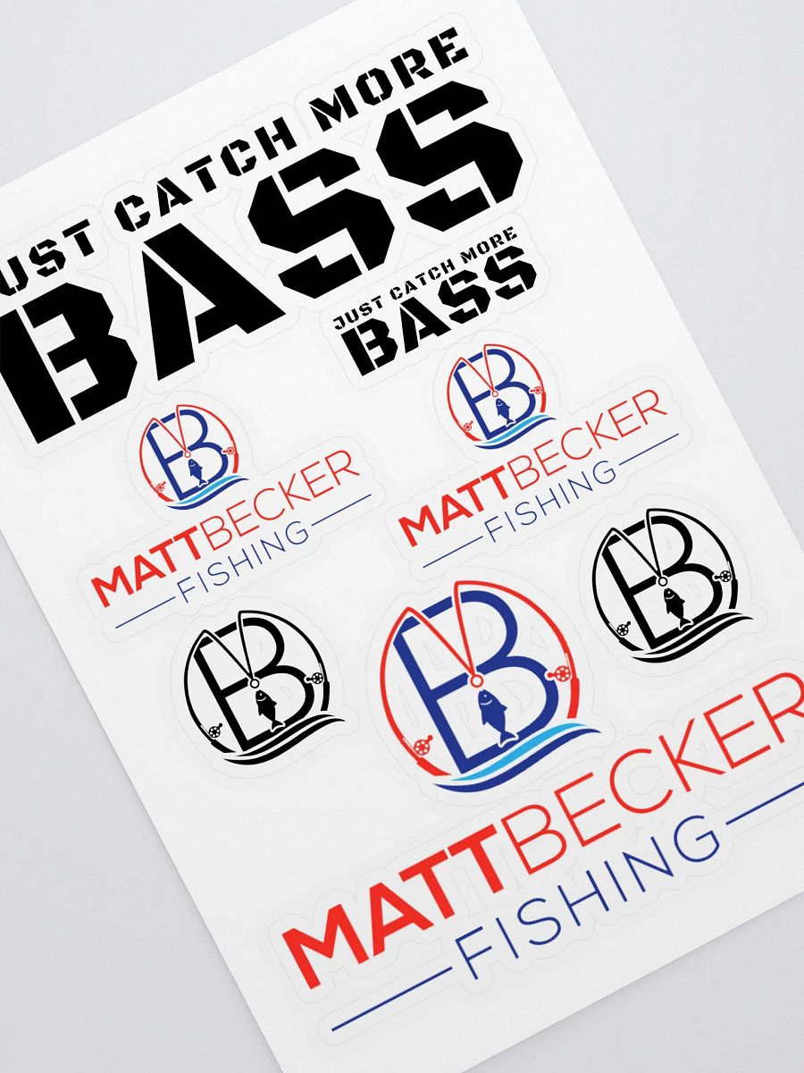 Matt Becker Fishing Stickers product image (2)
