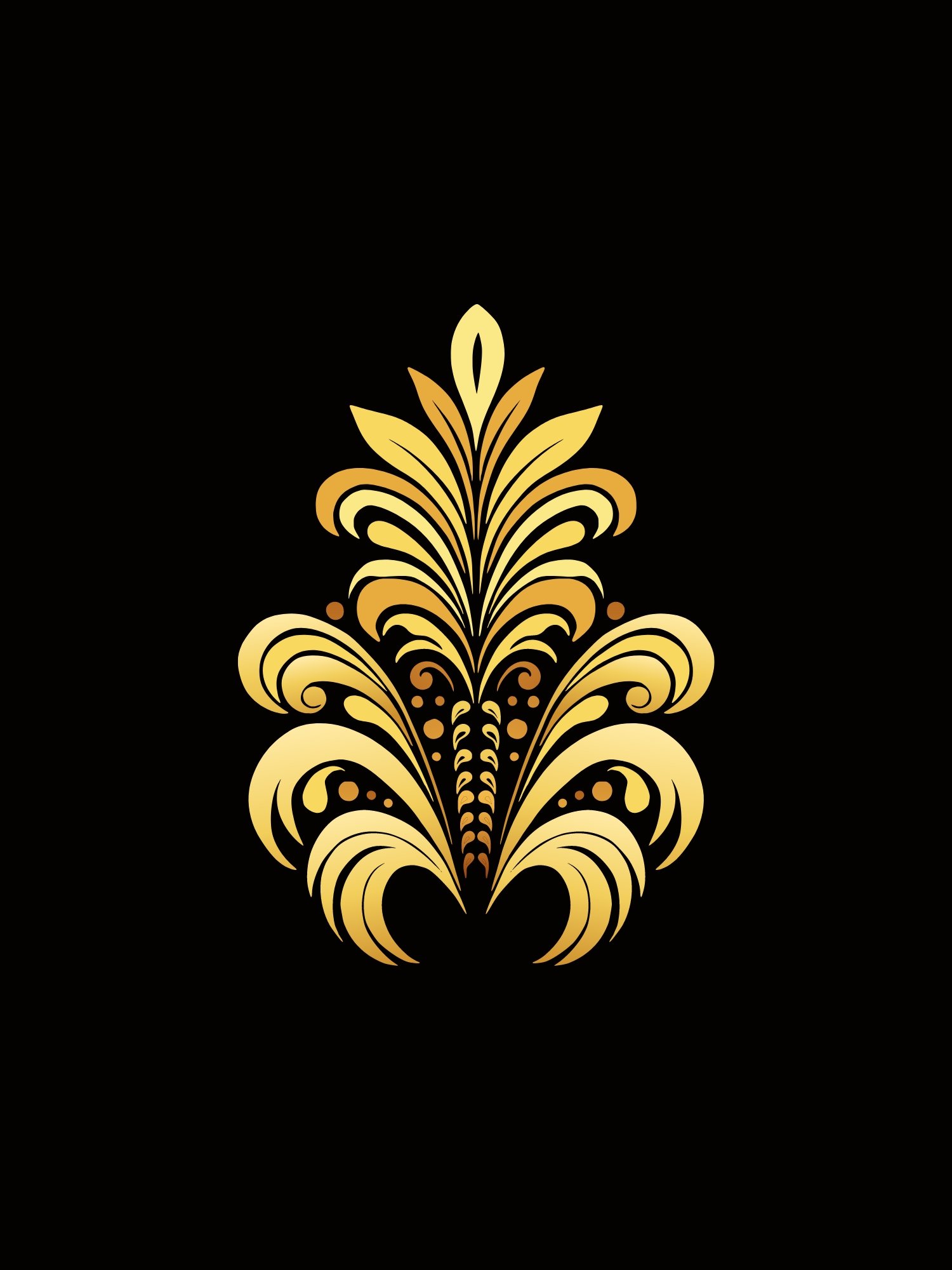 Gold Vintage Glamour Flourishes product image (4)