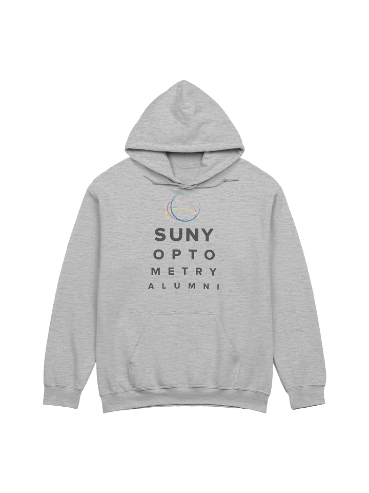 SUNY Optometry - Alumni Snellen Chart Hoodie product image (1)