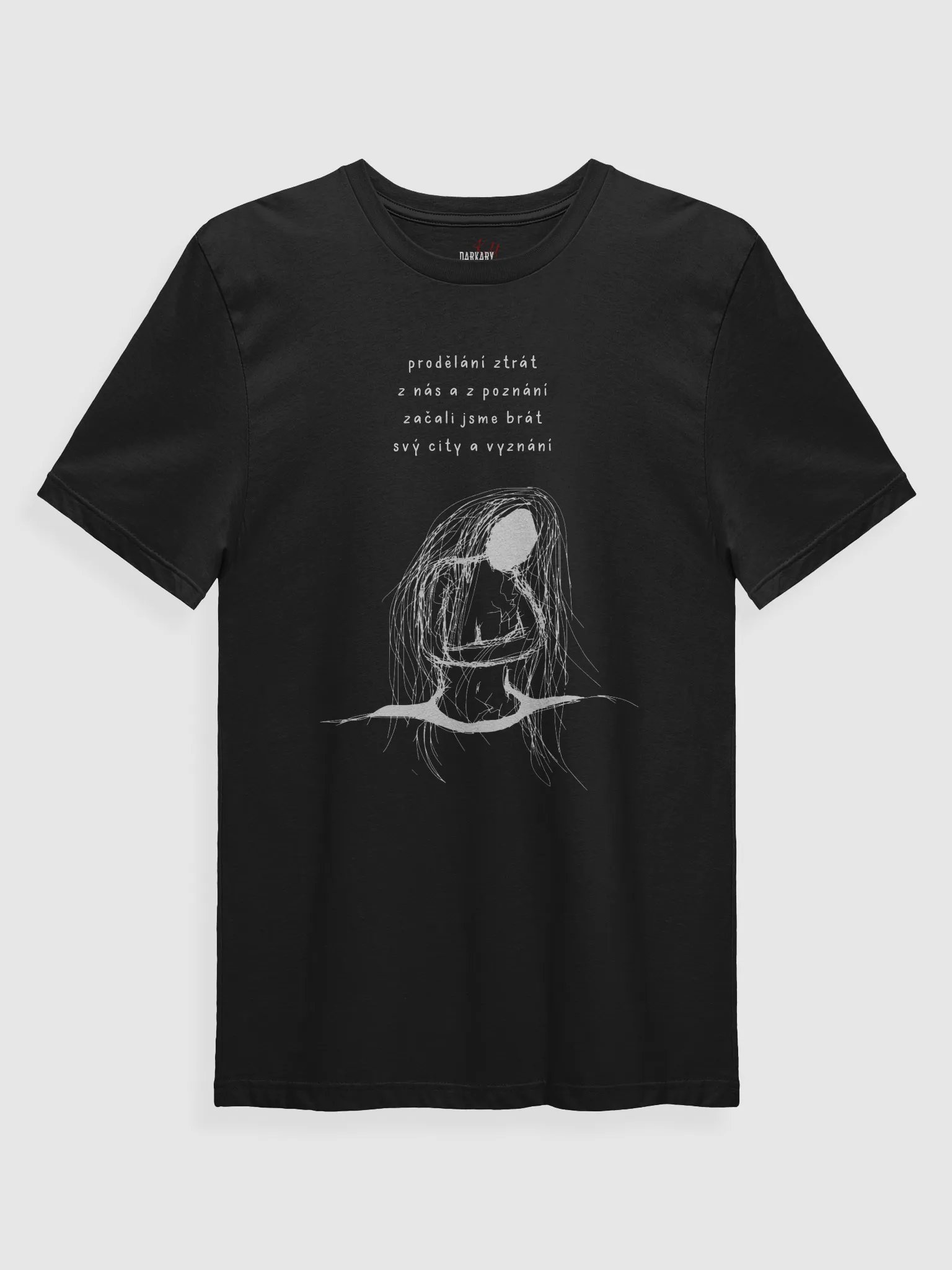 Prodelání ztrát Black T-shirt product image (1)