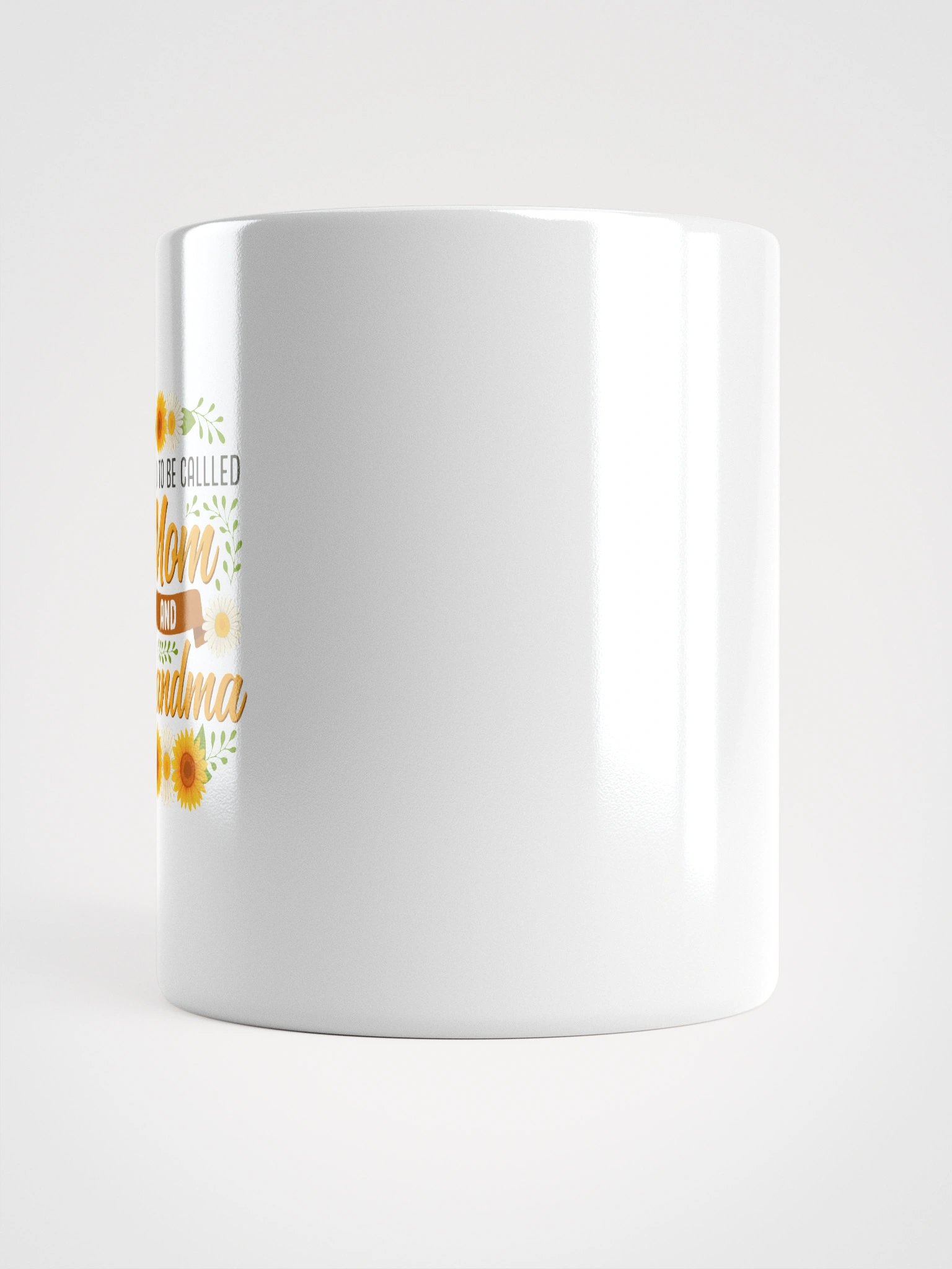 Blessed to Be Called Mom and Grandma Mug – Floral Coffee Cup Gift for Moms & Grandmas product image (14)