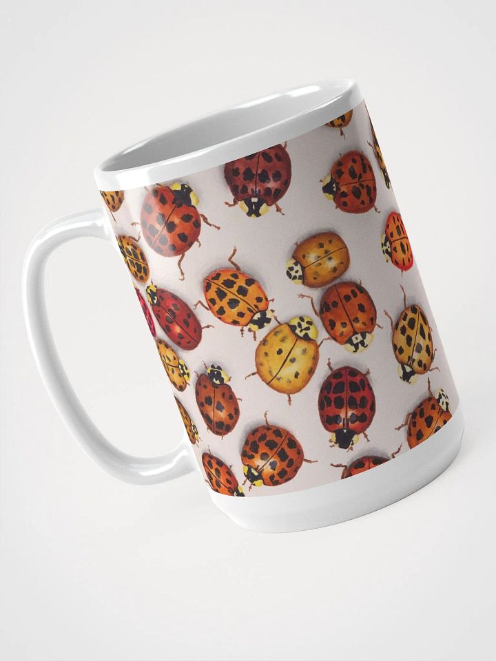 LUCKY NUMBER white glossy mug product image (1)
