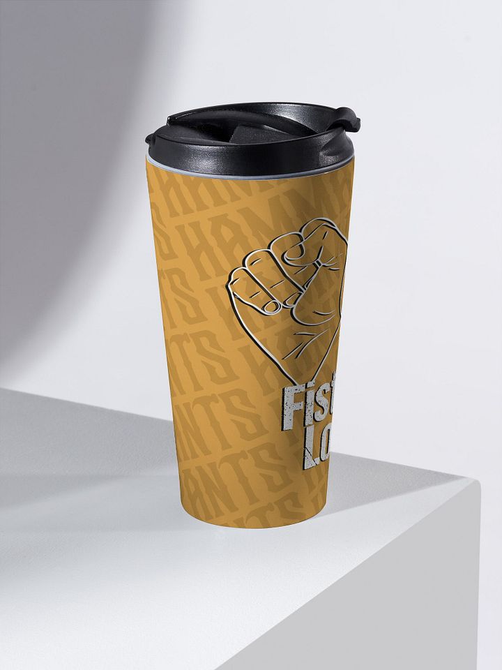 IYKYK - Fists Of Love Stainless Steel Travel Mug product image (2)
