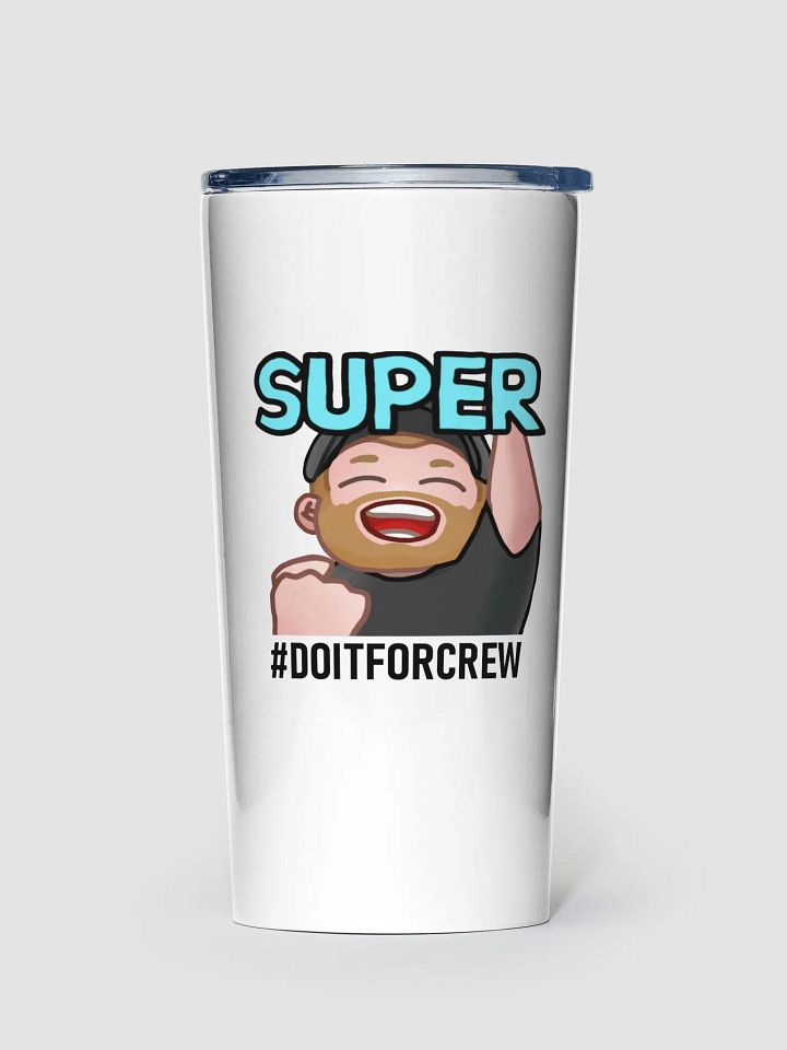 20 oz #DOITFORCREW - Stainless Steal Travel Tumbler product image (1)