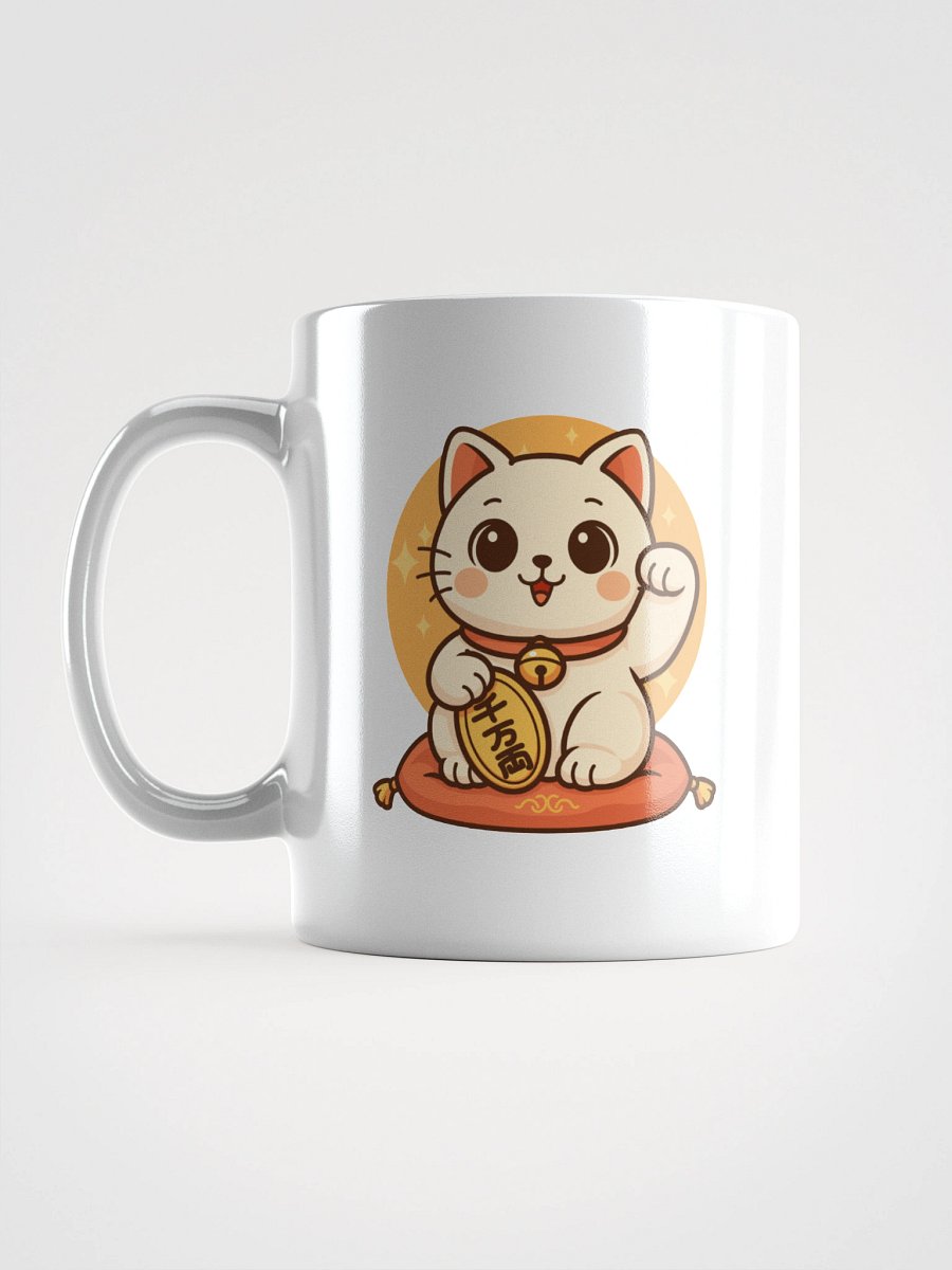 Lucky Cats White Glossy Mug product image (16)