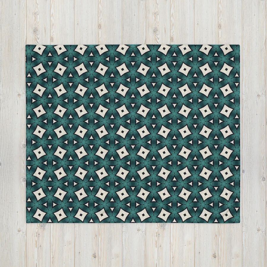 Geometric Shapes Throw Blanket product image (7)