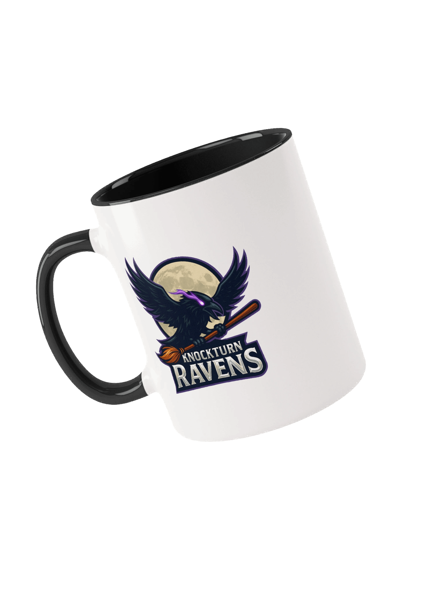 Knockturn Ravens Team Ceramic Mug with Color Inside product image (6)