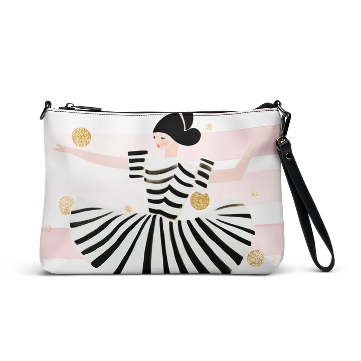 'Dancing Pretty' Striped Chic Crossbody Bag product image (1)