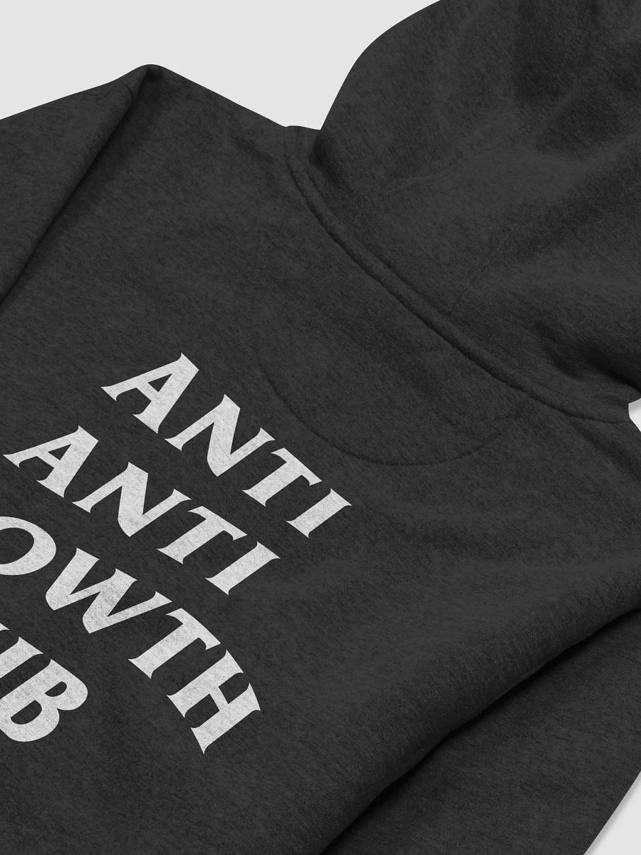 anti anti growth club hoodie - 65% soft cotton product image (3)