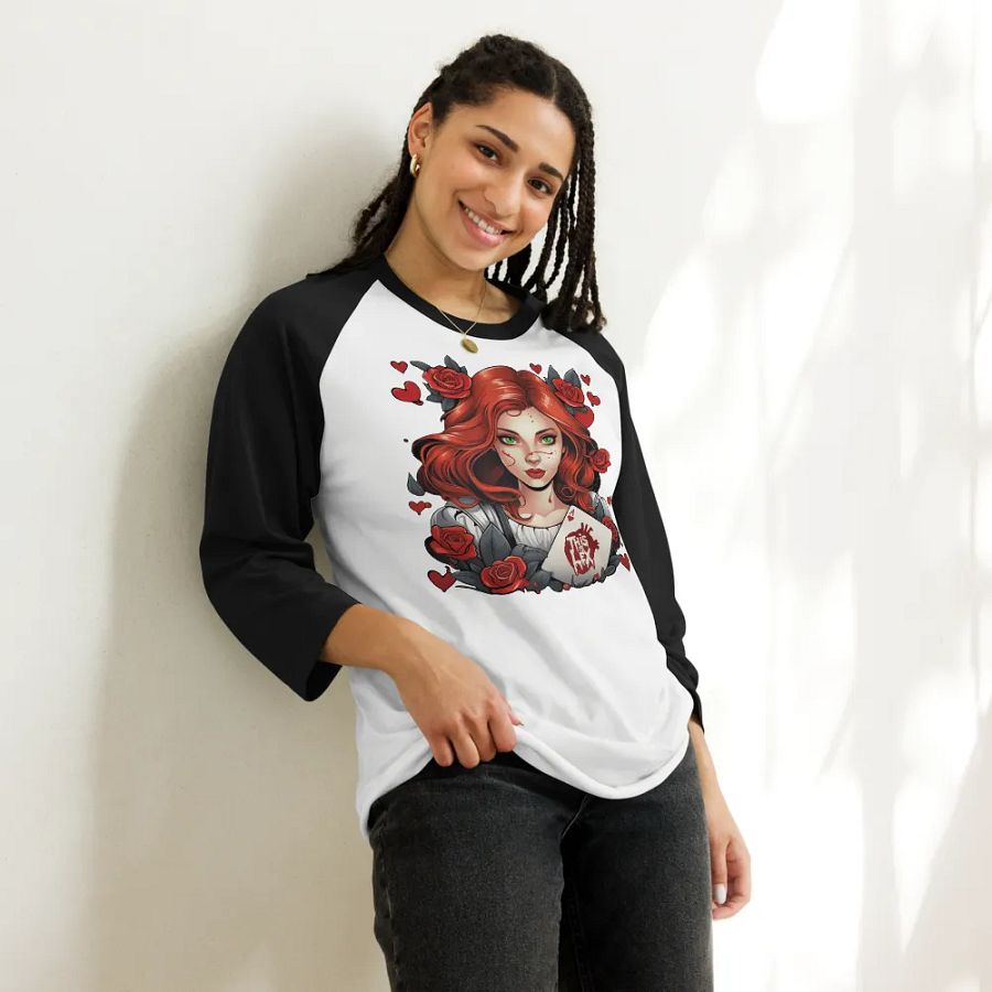 Painting the Roses Red Baseball Shirt product image (10)