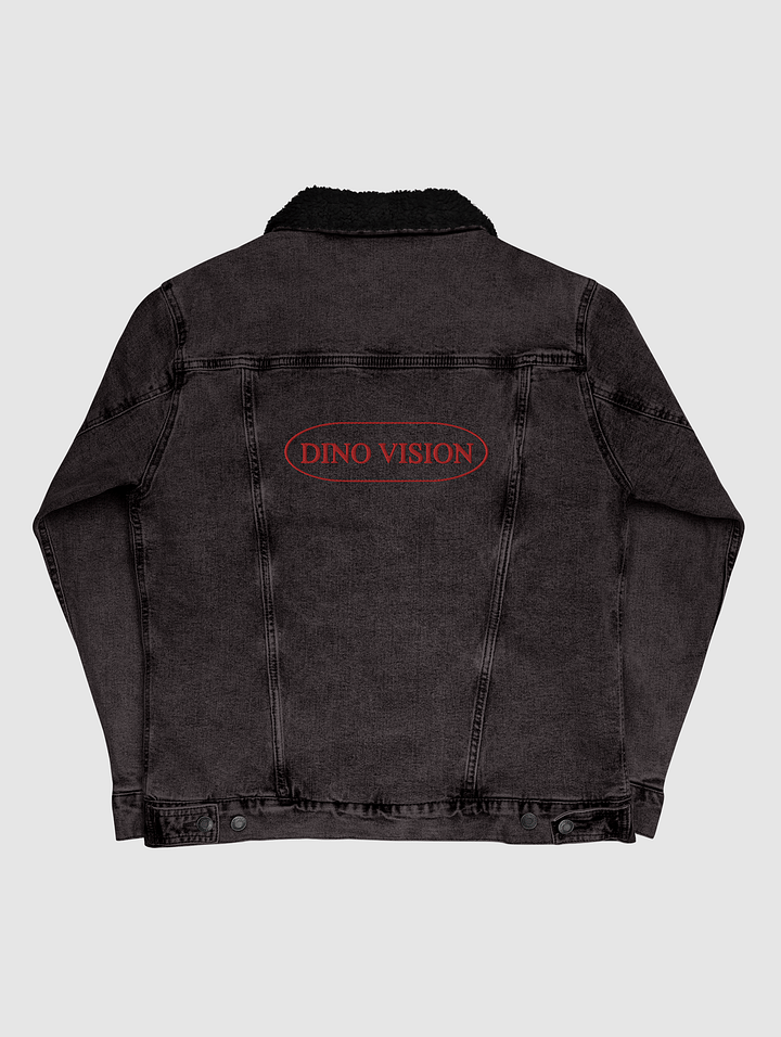 Dinovision denim sherpa jacket product image (2)