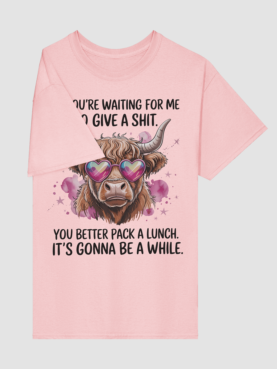 Highland Cow Heart Sunglasses Tee product image (36)
