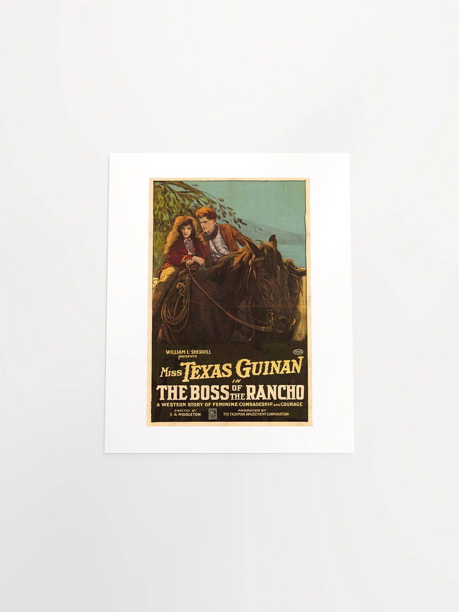 The Boss of the Rancho (1918) Poster - Print product image (4)
