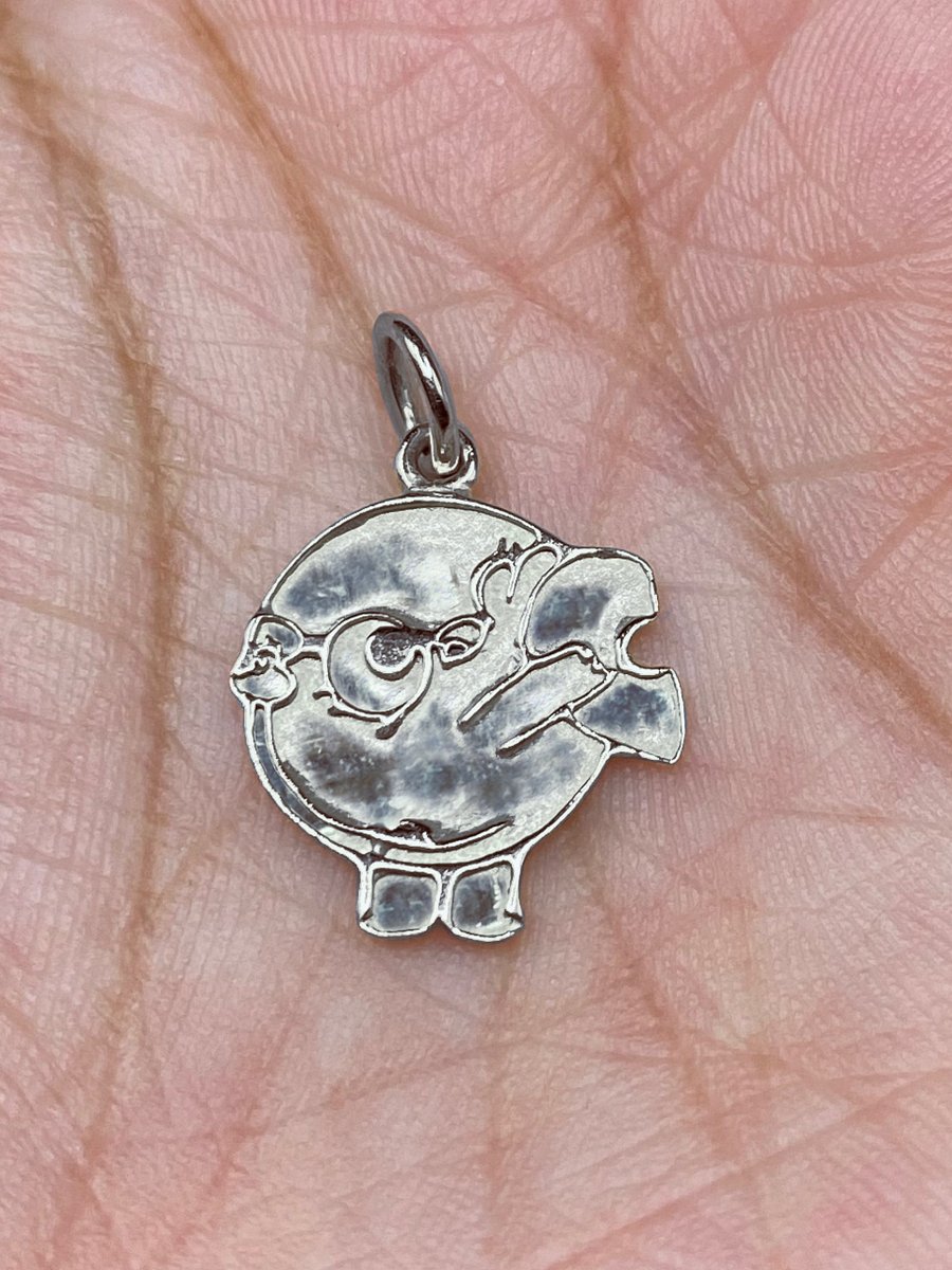 Sterling Silver Pancake Pendant product image (1)