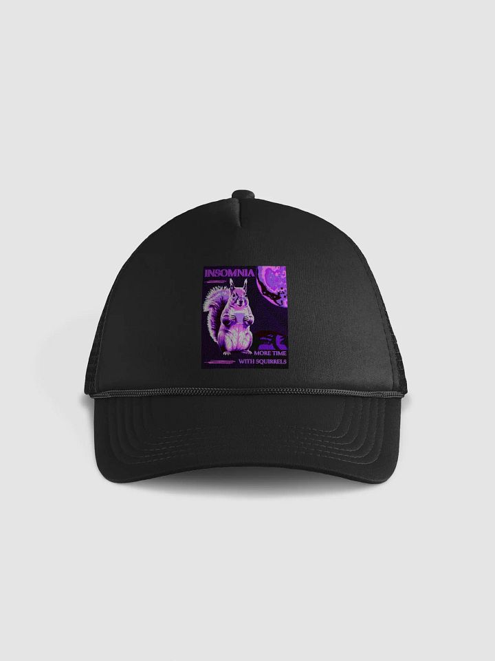 Insomnia Squirrel Trucker Hat product image (1)