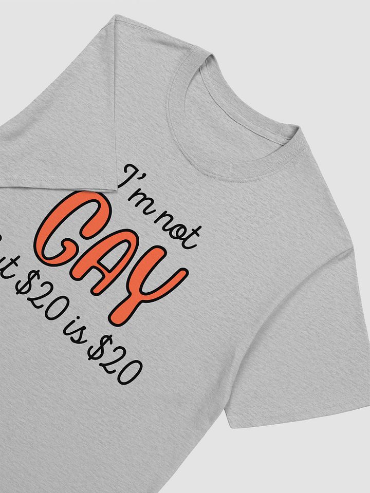 I'm Not Gay But $20 is $20 Unisex T-Shirt V23 product image (5)