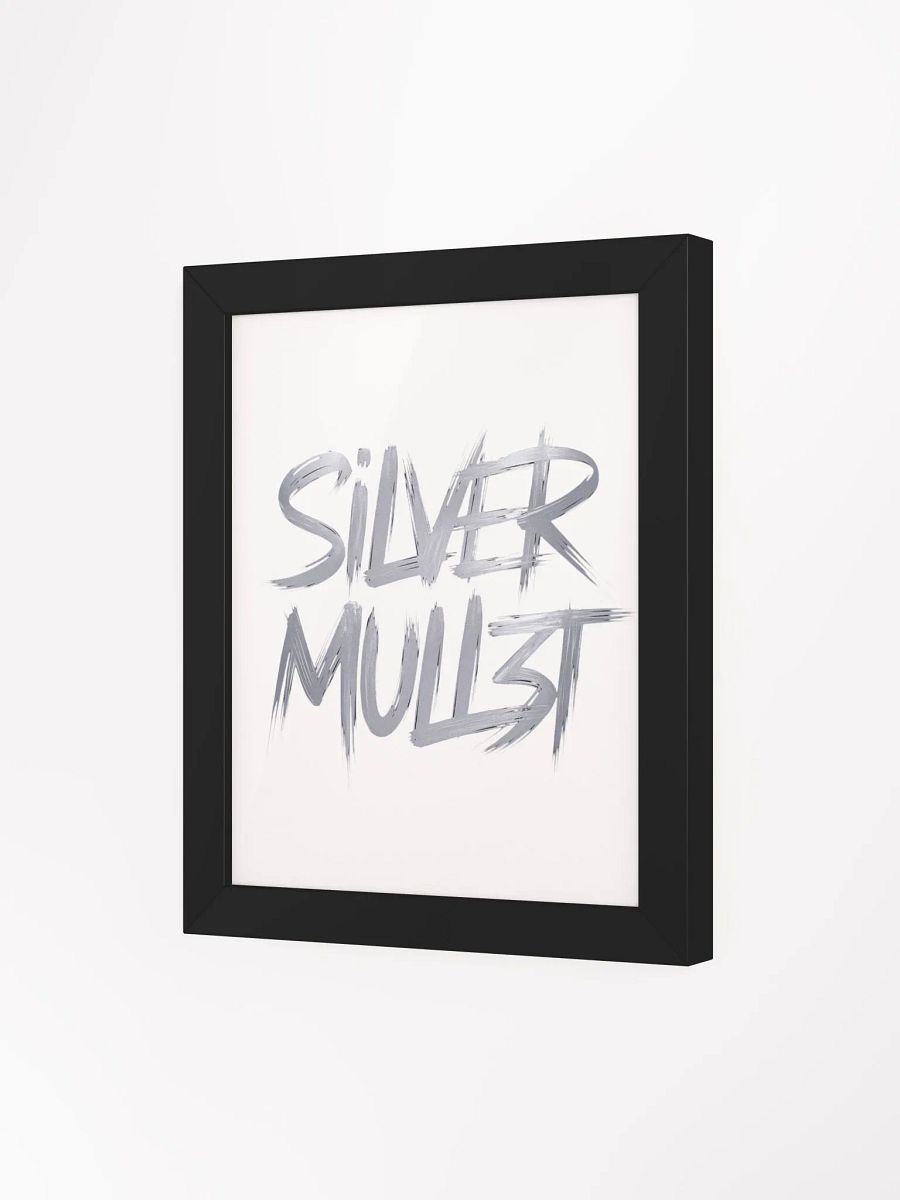 SILVERMULL3T TEXT POSTER product image (28)