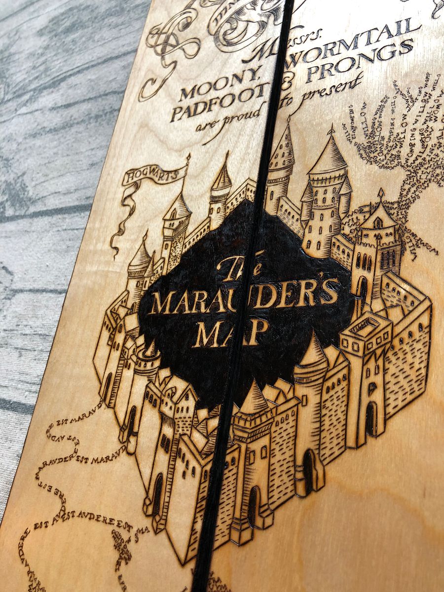 Marauder's Map - Full Size 10 Panel Wall Hanging product image (3)