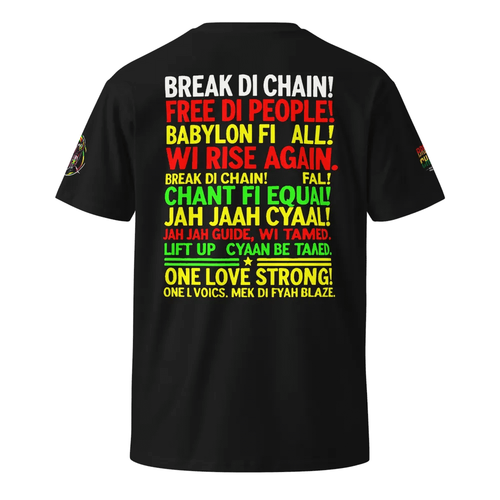 🔥 Break Di Chains – Roots Reggae T-Shirt product image (1)