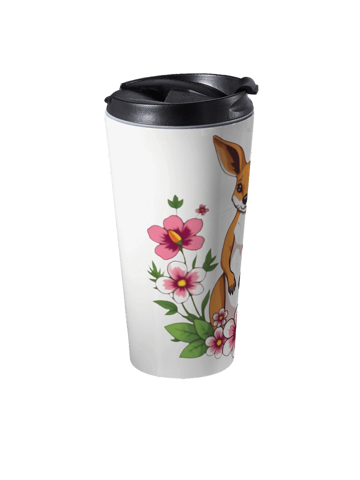 Floral Kangaroo Travel Mug product image (2)