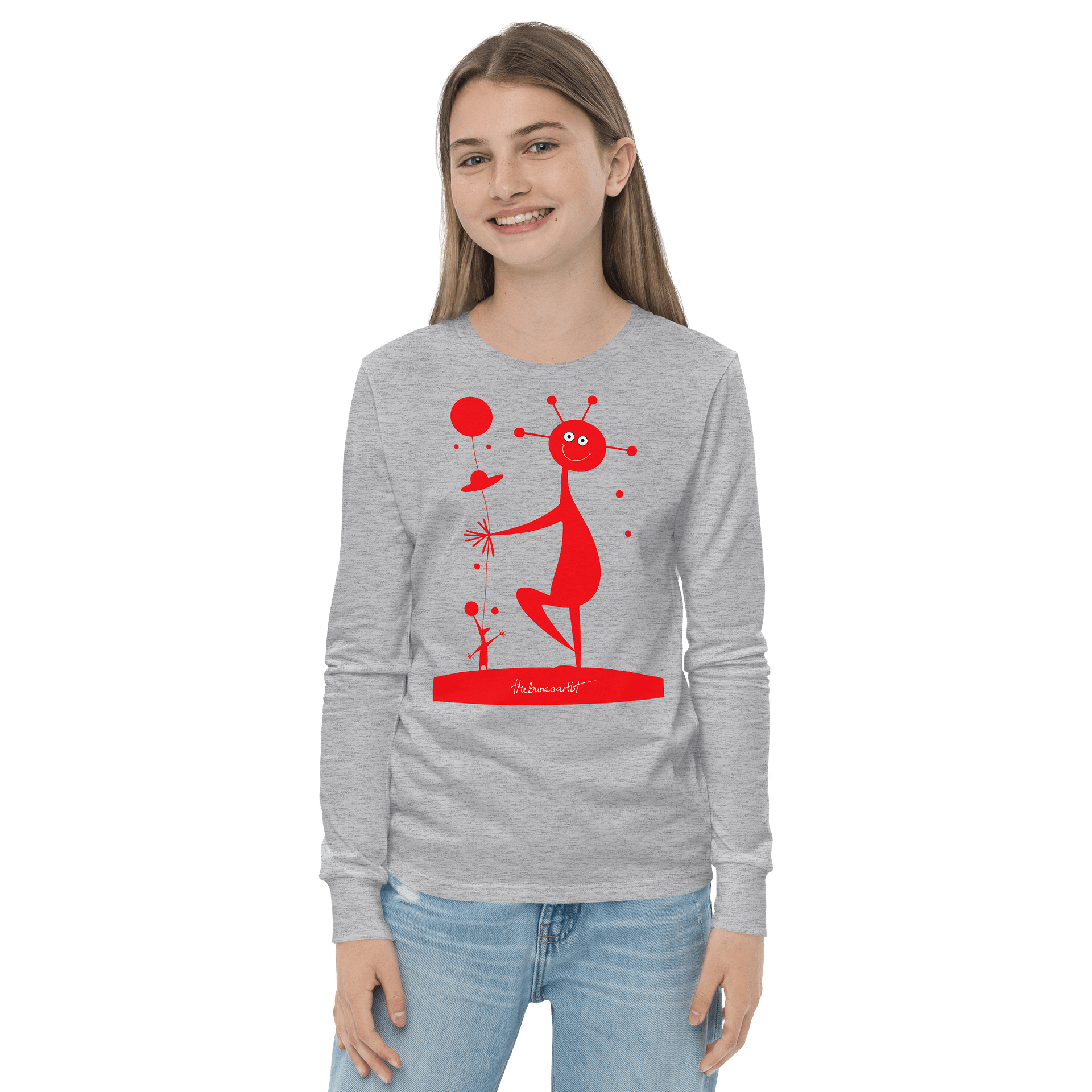 Bella+Canvas Youth Long Sleeve T-Shirt product image (2)