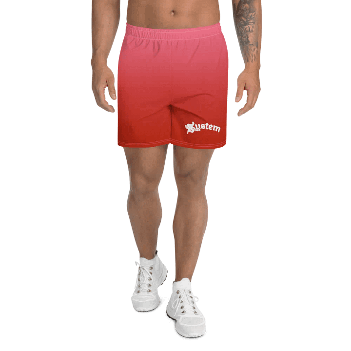System Shorts Red product image (1)