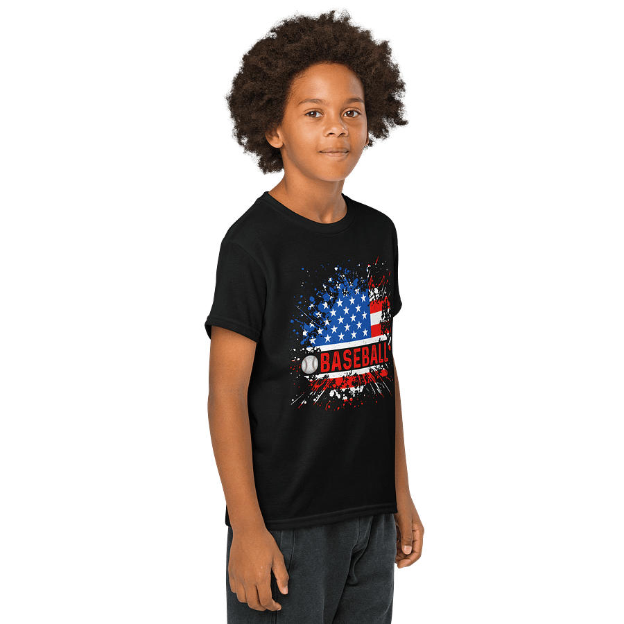 American Baseball Explosion T-Shirt product image (4)