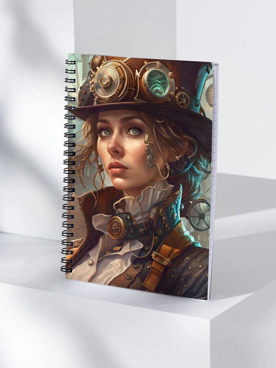 Steampunk Female Notebook product image (4)